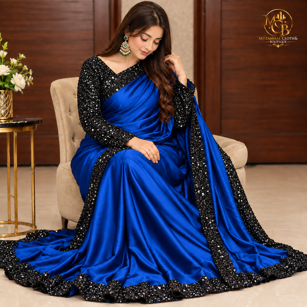 Royal Blue Sequin Shamoz & Moonlight