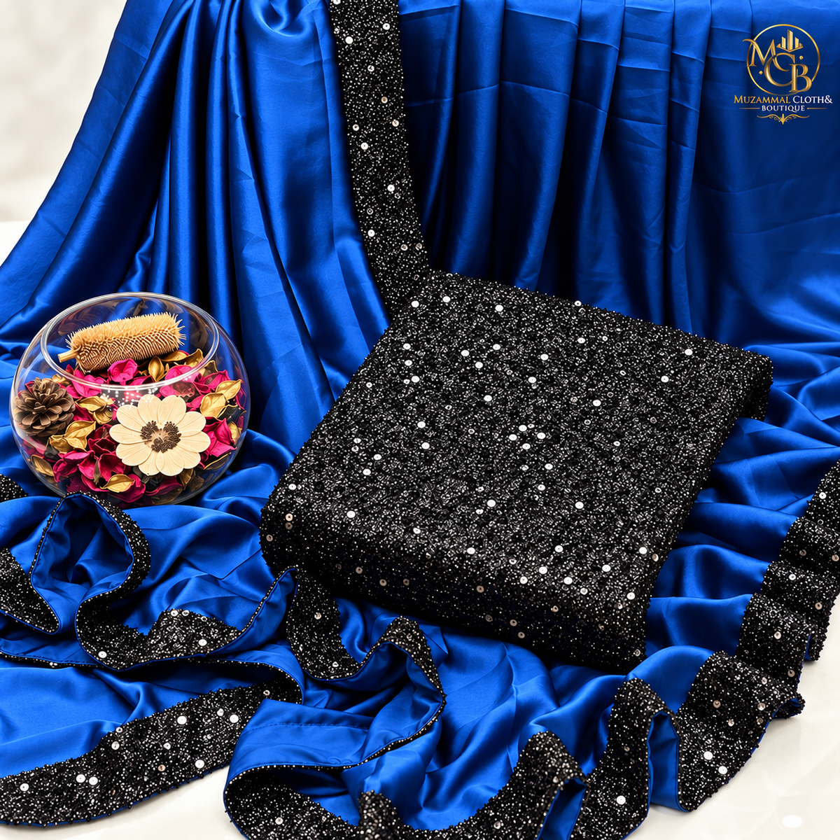 Royal Blue Sequin Shamoz & Moonlight