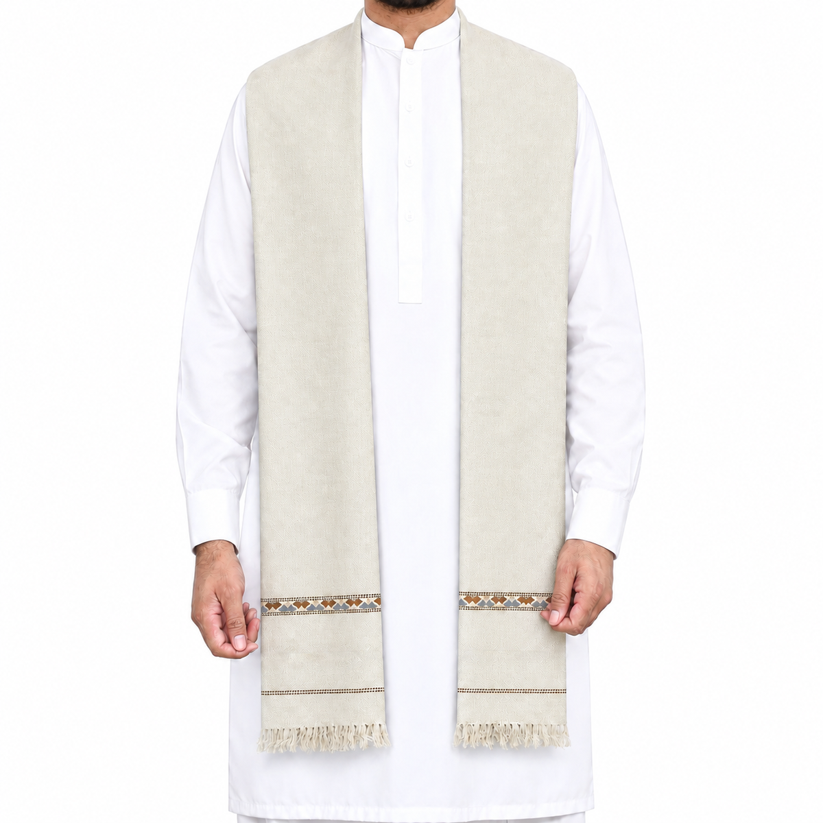 Customize Skin Men’s 100% Pure Wool Shawl