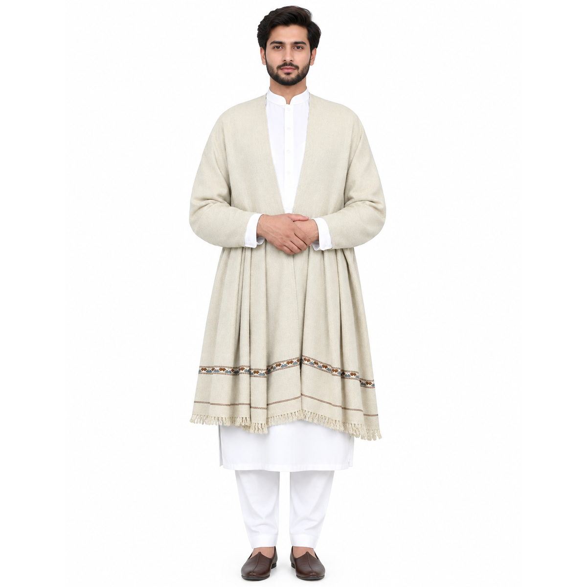 Customize Skin Men’s 100% Pure Wool Shawl